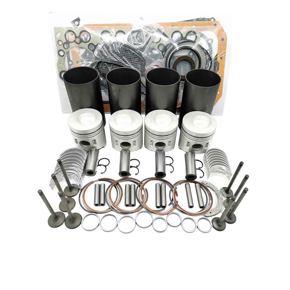 Jeu de joints + Piston + anneau + roulements + rondelle pour camions à moteur Mitsubishi 4D32 4D32T