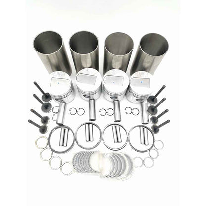 Jeu de joints + Piston + anneau + roulements + rondelle pour chariot élévateur Mitsubishi 4DQ5 FD10 FD15