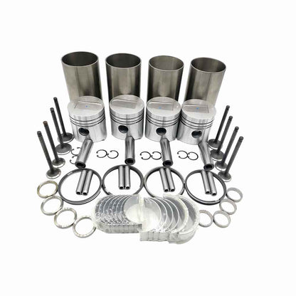 Jeu de joints + Piston + anneau + roulements + rondelle pour chariot élévateur Mitsubishi 4DQ5 FD10 FD15