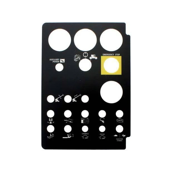 Gnd Cont Pnl Decal 72160GT 72160 for Genie Boom Lift S-40 S-45 S-60 S-65 S-80 S-85 - KUDUPARTS