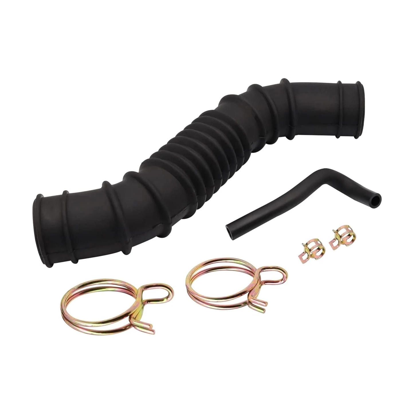 Golf Cart Air Intake Hose and Crankcase Vent Tube Repair Set with Clamp 101837101 1017466 for Club Car DS