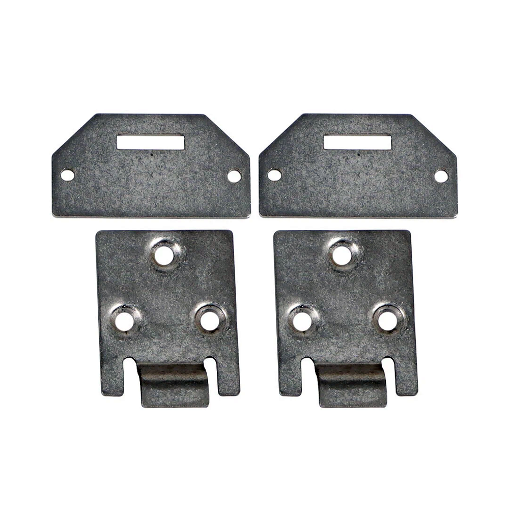 Ensemble de coussins de siège pour voiturette de golf EZ-GO Medalist TXT 1994-2013, comprenant le dossier et l'assise du siège avant, la quincaillerie de montage et la charnière.