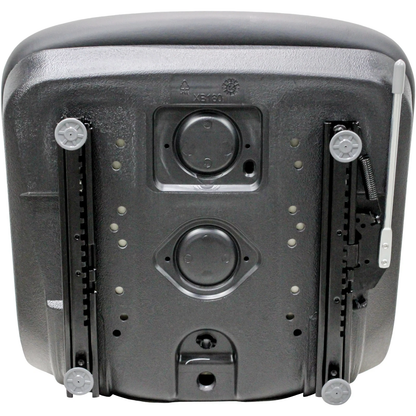 Ensemble de siège en vinyle gris 86591379 87019259 86504595 pour New Holland L140 L150 L160 L170 L555 L565 L781 L783 L785 L865 LS140 LS150 LS160 LS170