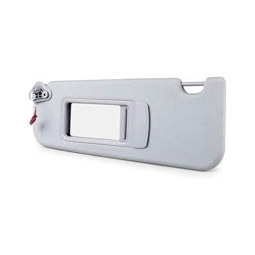Grey Right Passenger Side Sunvisor 51167252010 for BMW 3 Series E90 Sedan E91 Touring X1 2005-2015 - KUDUPARTS