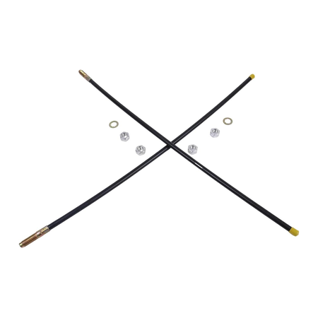 Guide Markers 7906K A5108 for 22" Snow Plow Blade - KUDUPARTS