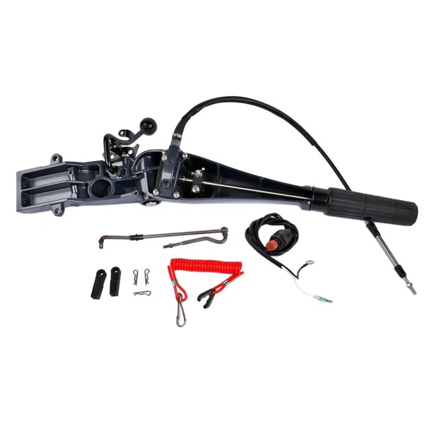 Handle Steering Assembly 6AH-W0084 for Yamaha Outboard 4-Stroke F15 F20 15HP 20HP Marine Engine - KUDUPARTS
