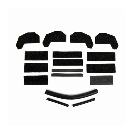 Hardtop Foam Blocker Seal Kit 68026937AB for 2011-2018 Jeep Wrangler 2-Door Unlimited 4-Door (JK) - KUDUPARTS