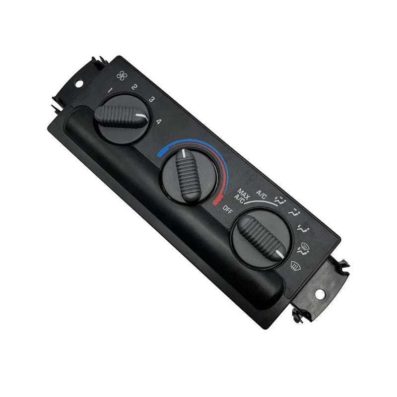 Heat A/C Temperature Climate Control Panel Without Heated Mirrors 16250545 09351325 15098964 for Chevrolet Blazer S10 GMC Sonoma Oldsmobile Bravada - KUDUPARTS