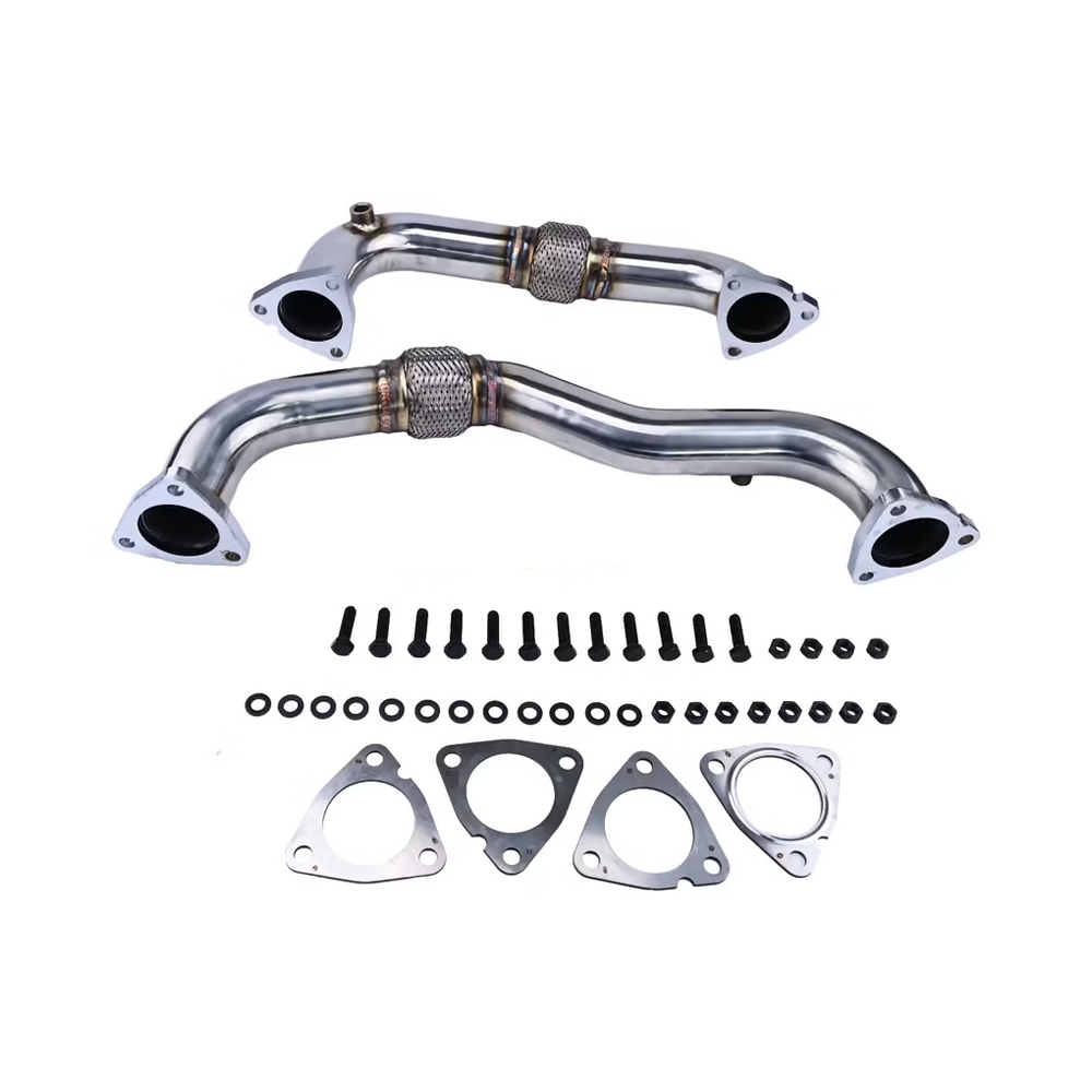 Heavy Duty Thick Wall Stainless Up Pipe 8C3Z-6N640-A for 2008-2010 Ford 6.4L Powerstroke - KUDUPARTS