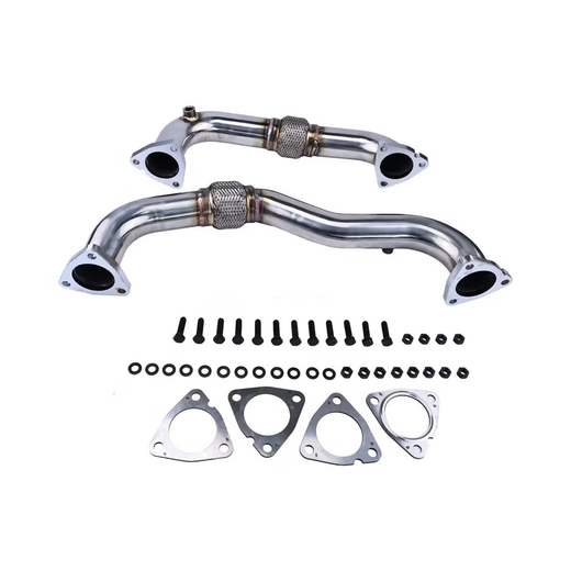 Heavy Duty Thick Wall Stainless Up Pipe 8C3Z-6N640-A for 2008-2010 Ford 6.4L Powerstroke - KUDUPARTS