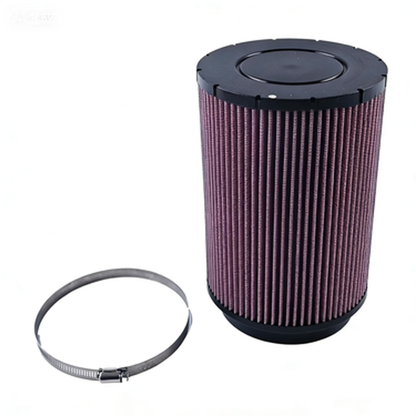 High-Flow Universal Clamp-On Air Filter - Replaces K&N RU-3020
