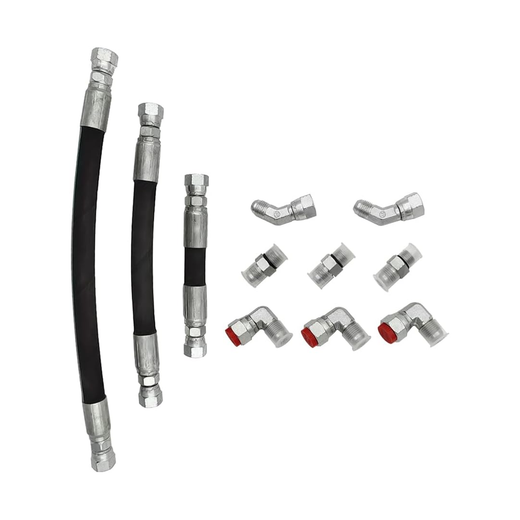 High Pressure Oil Pump HPOP Hoses Lines Set 9497HP3 for Ford E-350 F-250 F-350 7.3L Powerstroke 1994-1997 - KUDUPARTS