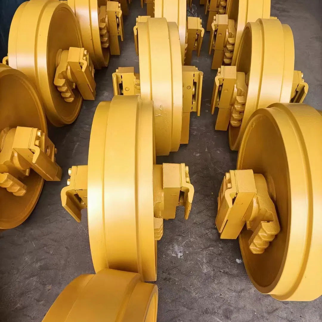 Galet tendeur 11Y-30-00012 pour bulldozer Komatsu D31EX-21 D31PX-22 D37PX-21 D37EX-21 D37PX-22