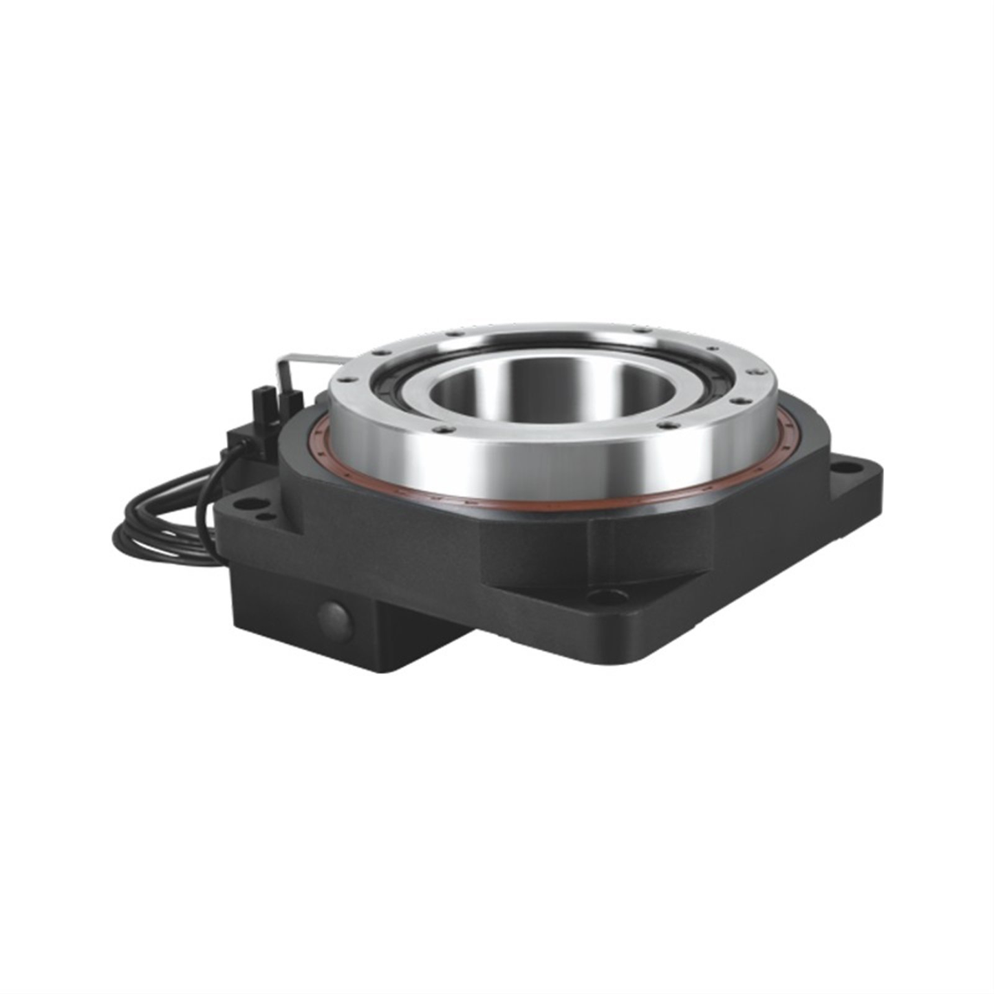 Caja de engranajes de plataforma giratoria hueca ZCT130-10, relación 10:1 para motor paso a paso Nema34 con marco de 86 mm