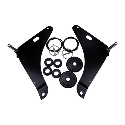 Hood Pin Kit Black 82214260AC P5155755 for Dodge Challenger