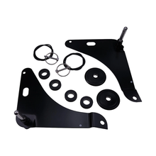 Kit de goupilles de capot noires 82214260AC P5155755 pour Dodge Challenger
