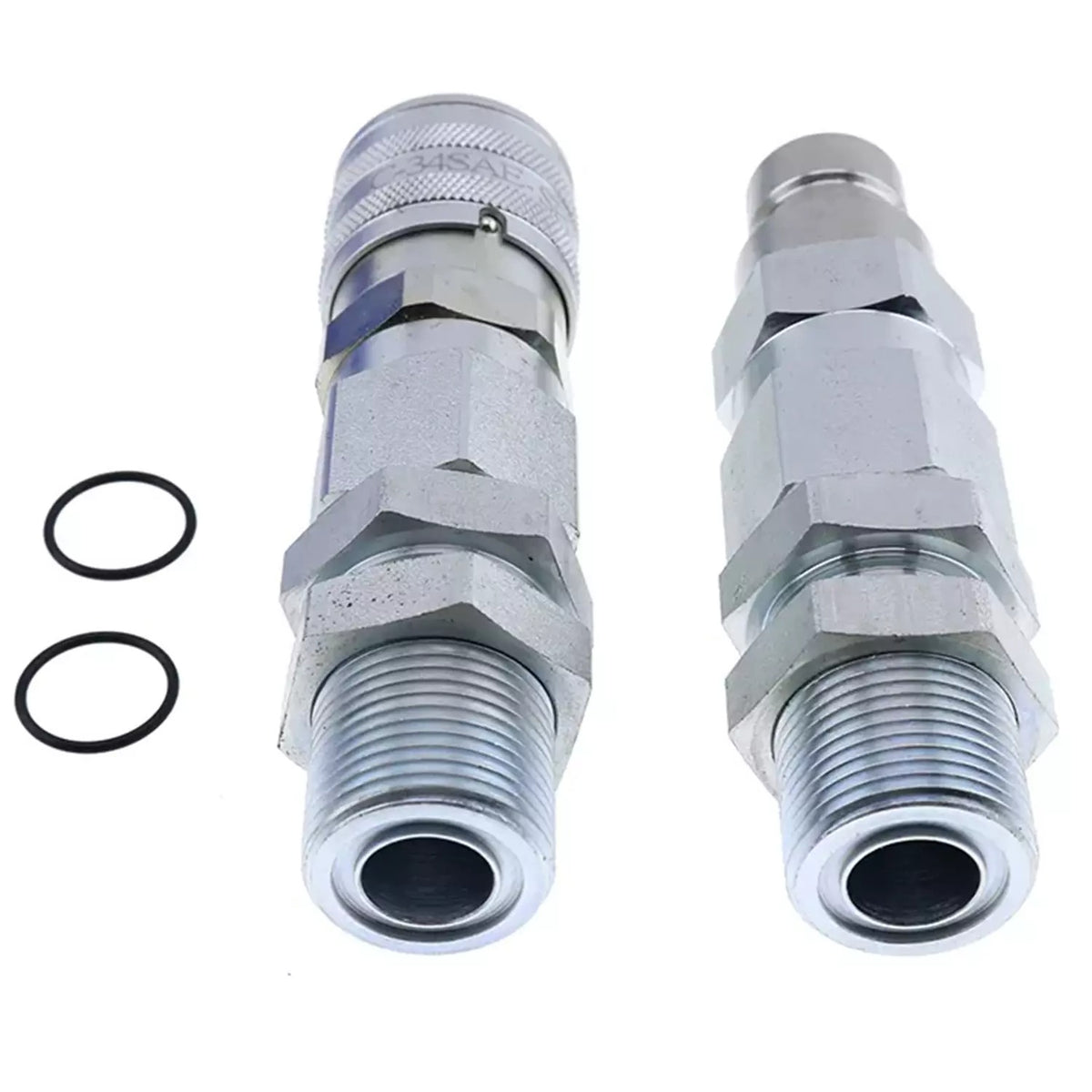Hyd.Quick-Connect Coupler KV13884 AT312877 For John Deere 35G 50C 260 325 CT332 Ship to US - KUDUPARTS