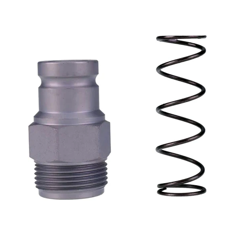 Hydraulic 3/8 Male Flat Face Quick Coupler 6679838 for Bobcat 753 763 773 863 864 883 A220 A300 A770 5600 5610 - KUDUPARTS