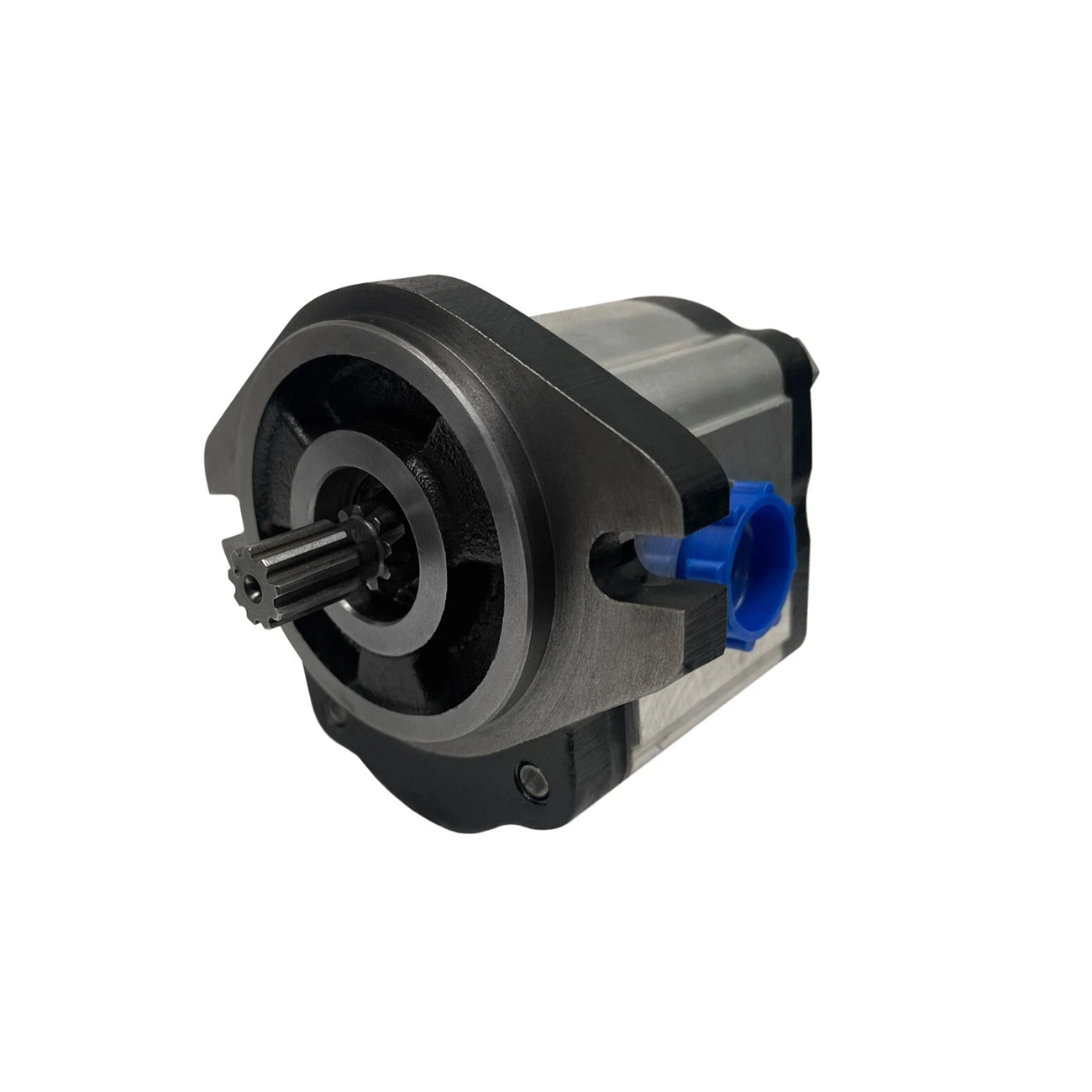 Hydraulic Gear Pump 2-7 GPM 9 Tooth Spline Shaft SAE A-2 Bolts CCW Cast Iron CI09S-A02-050L