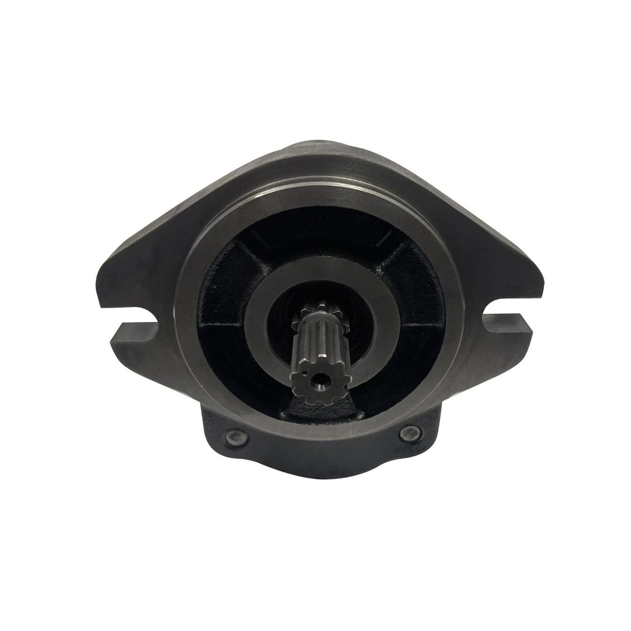 Hydraulic Gear Pump 2-7 GPM 9 Tooth Spline Shaft SAE A-2 Bolts CCW Cast Iron CI09S-A02-050L