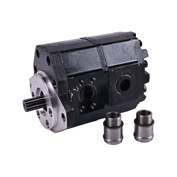 Hydraulic Gear Pump 6687864 for Bobcat T190 Skid Steer - KUDUPARTS