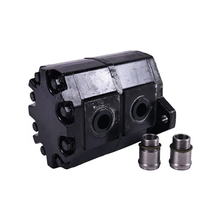 Hydraulic Gear Pump 6687864 for Bobcat T190 Skid Steer - KUDUPARTS
