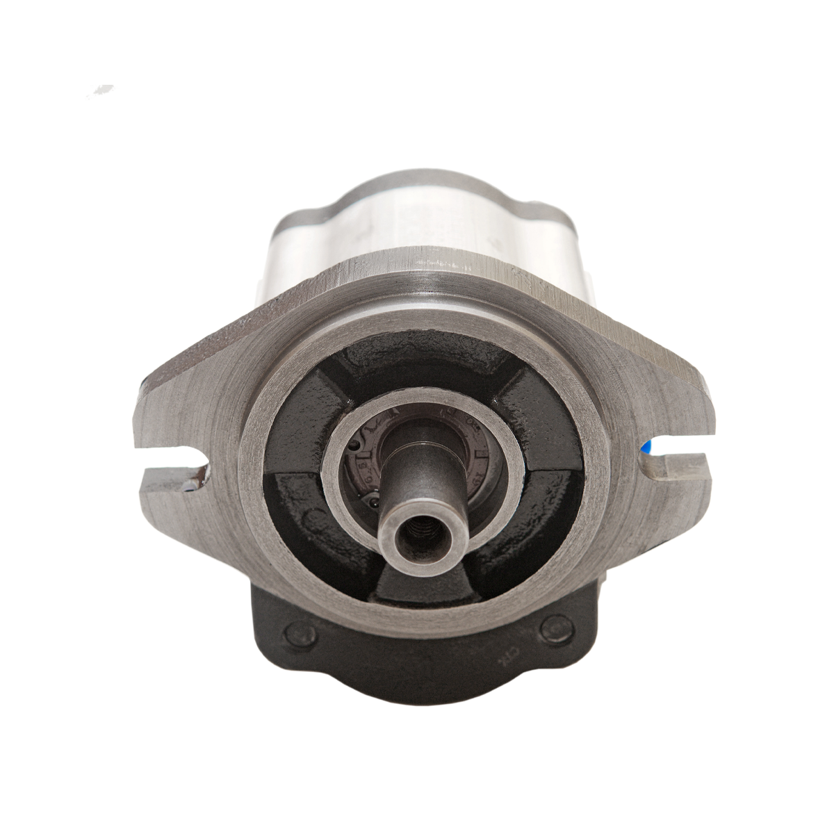 Pompe à engrenages hydraulique SAE A-2, boulons CCW, bride en fonte, 1-4 GPM, diamètre intérieur 0,27 po, arbre claveté 3/4 po, CI34K-A02-027L
