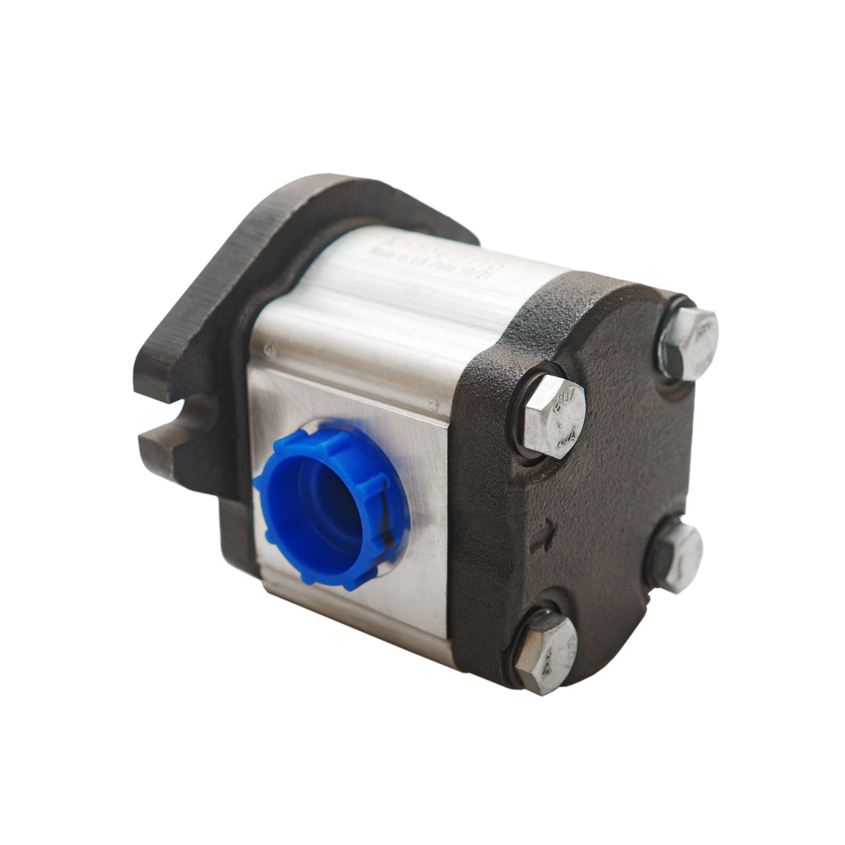 Hydraulic Gear Pump SAE A-2 Bolts CCW Cast Iron Flange 1-4 GPM CID 0.27 3/4" Keyed Shaft CI34K-A02-027L - KUDUPARTS