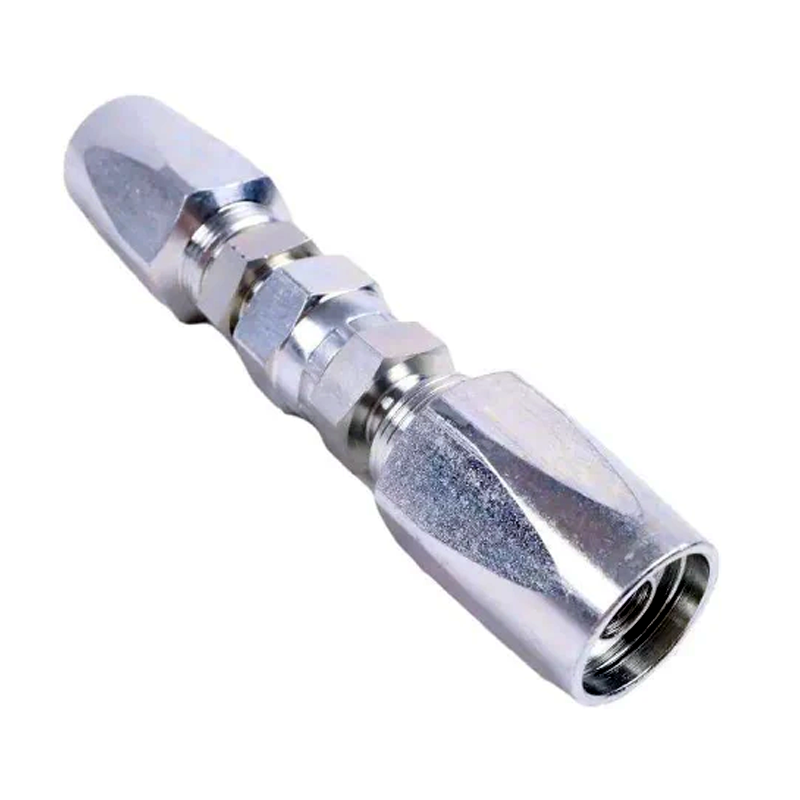 Kit de réparation de flexible hydraulique 1/4 3/8 1/2 ID flexible 2 fils raccord de réparation réutilisable sur site