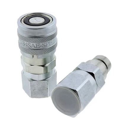 Kit de coupleur hydraulique mâle et femelle à face plate AT312470 KV14216 pour John Deere 110 240 250 260 270 315 317 320 325 328 332 410G 310G 320D 318D 310SG