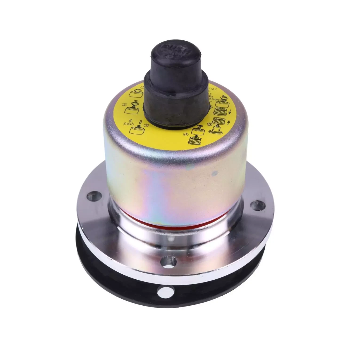 Hydraulic Oil Tank Cap 4434017 for Hitachi EX60-5 EX100-5 EX120-5 EX200-5 EX230-5 EX300-5 - KUDUPARTS