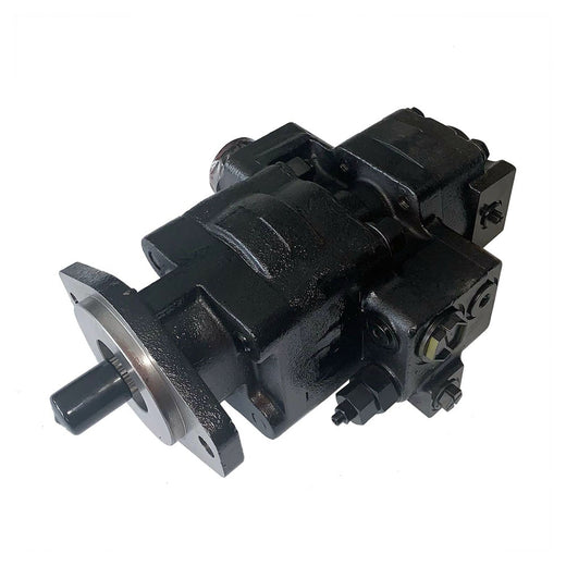 Hydraulic Pump Ass'y AT331223 compatible with John Deere Backhoe Loader 310G 310SJ 310SK 315SJ 315SK 325J 325K 325SK - KUDUPARTS