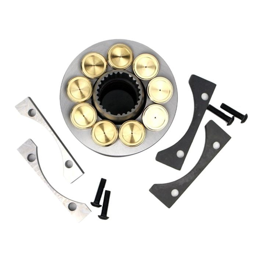 Hydraulic Pump Rotary 100-3412 for Caterpillar CAT Engine 3116 3176 3196 3306 3406 3126B 3176C 3306B Loader 966H 972G 980G Compactor 825G 826H - KUDUPARTS