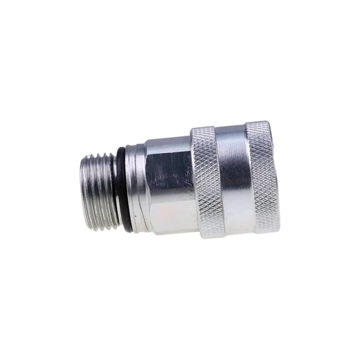 Hydraulic Quick Connect Coupler AM115139 for Yanmar 3TNE74 Kawasaki FD671D Engine John Deere Tractor 415 425 X485 X595 X700 X728 X730 X740 X750 - KUDUPARTS