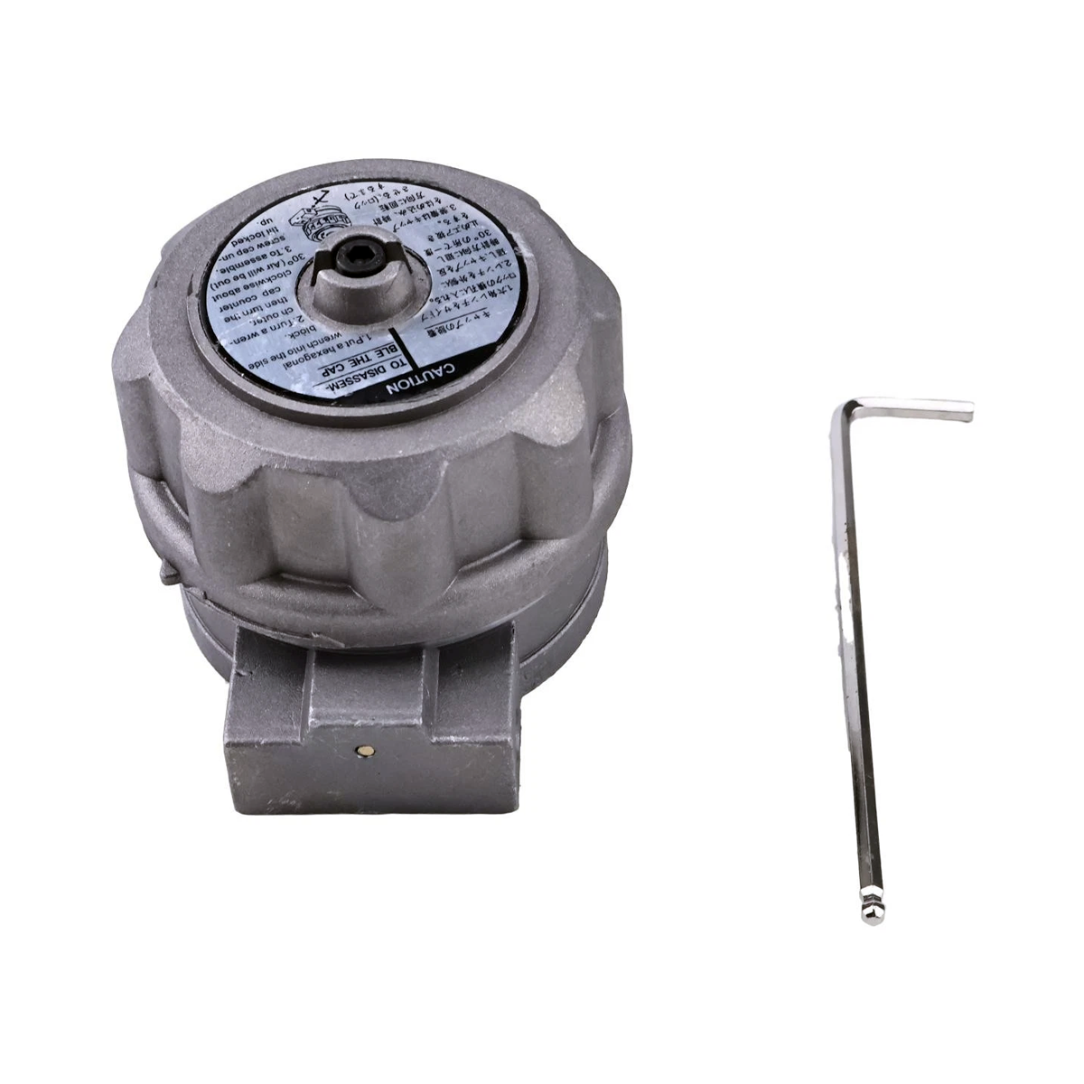 Hydraulic Tank Breather Cap E131-0253 Include Seat Base for Hyundai R130LC R130W R180LC-3 R200W R210LC-3 R250LC-3 R290LC R290LC-3 R320LC-3 R55-3 R55W-3 - KUDUPARTS
