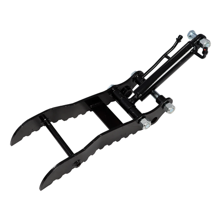 Hydraulic Thumb Clip With Hose for Mini Excavators Small Digger Attachment - KUDUPARTS