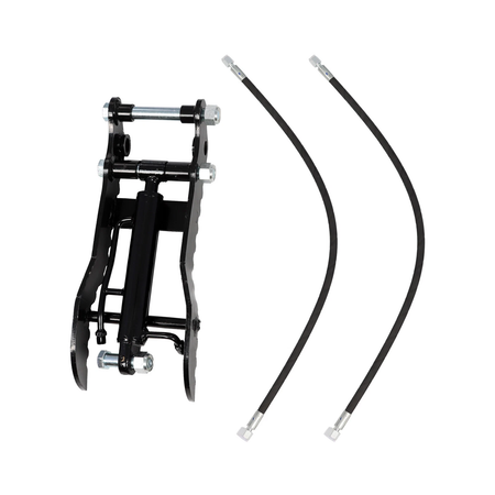 Hydraulic Thumb Clip With Hose for Mini Excavators Small Digger Attachment - KUDUPARTS