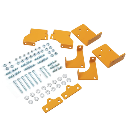 Hydro Transmission Brackets Kit 125255 for Hustler Zero Turn Mower Raptor SD SDX - KUDUPARTS