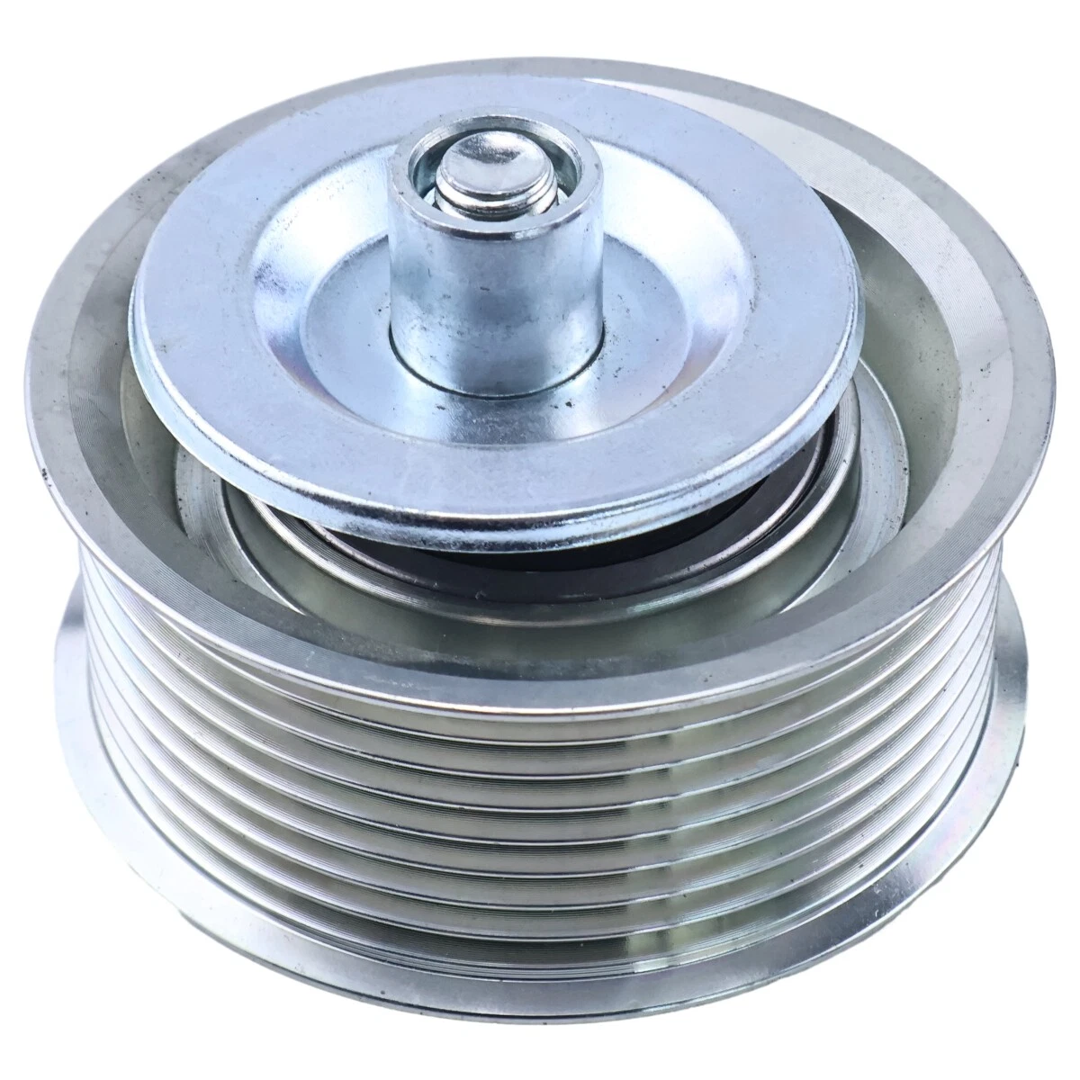 Idler Pulley Al206008 for John Deere Engine 4045 6068 6090 Tractor 6095MC 6110M 6120M - KUDUPARTS