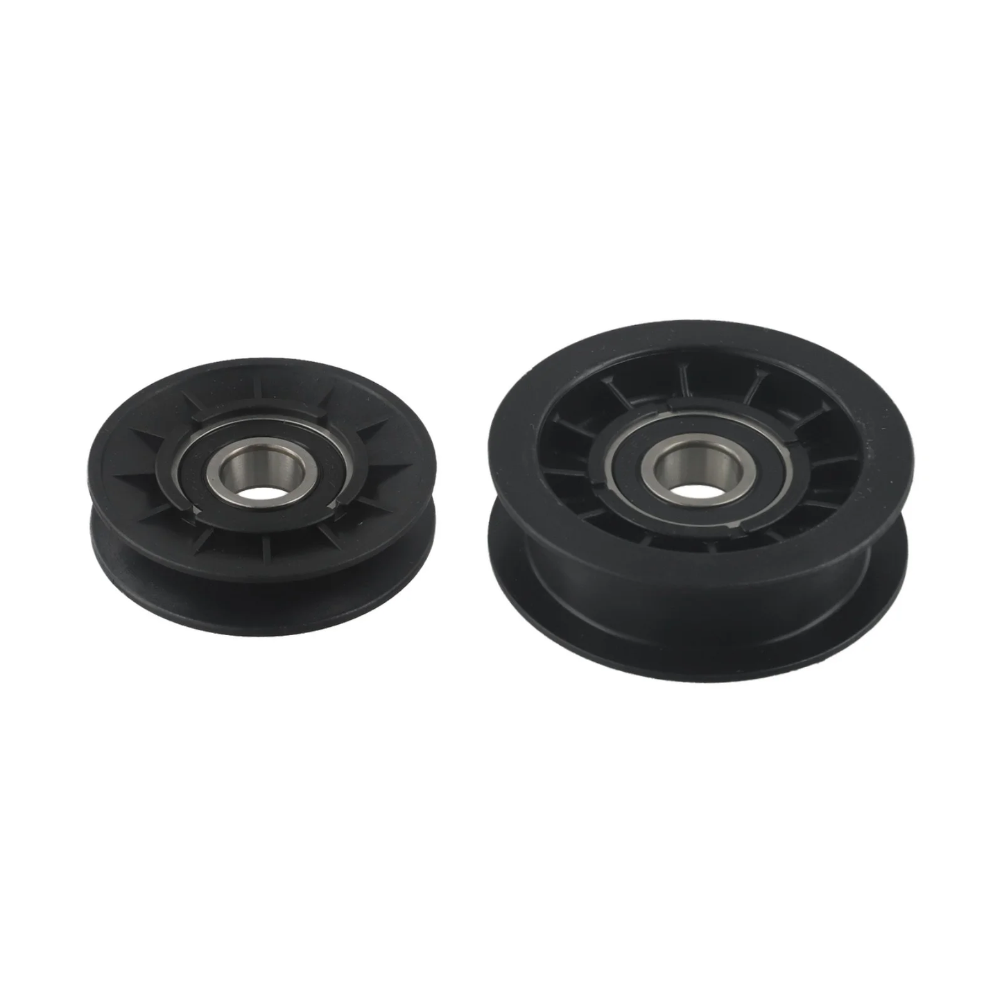 Idler Pulley Kit GX20286 GX20287 With Transmission Drive Belt GX20006 for John Deere Tractor 105 108 125 135 145 - KUDUPARTS