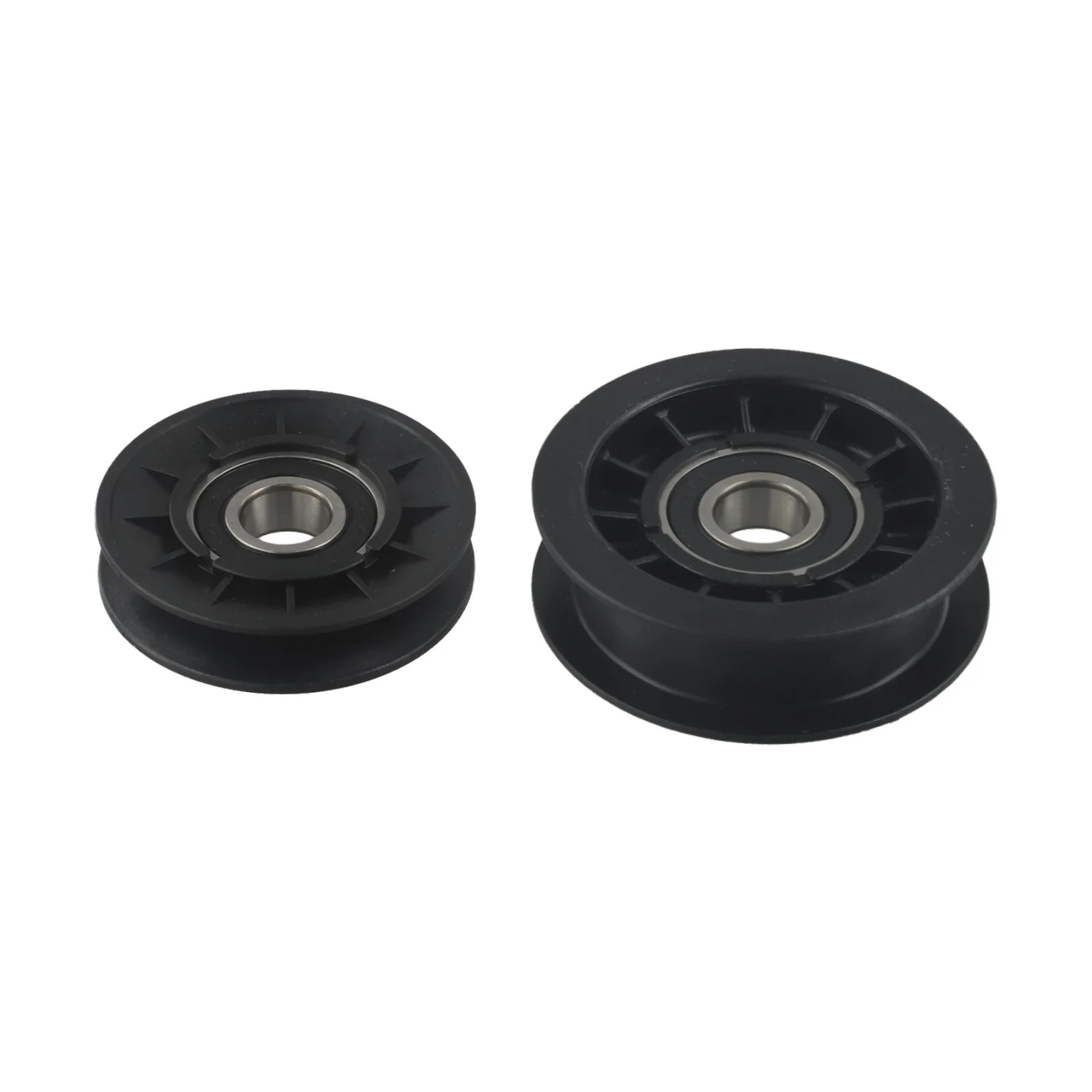 Idler Pulley Kit GX20286 GX20287 With Transmission Drive Belt GX20006 for John Deere Tractor 105 108 125 135 145 - KUDUPARTS
