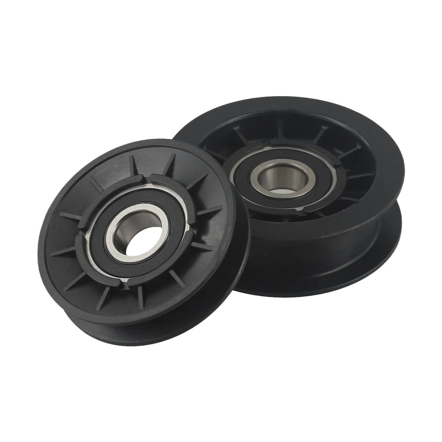 Idler Pulley Kit GX20286 GX20287 With Transmission Drive Belt GX20006 for John Deere Tractor 105 108 125 135 145 - KUDUPARTS