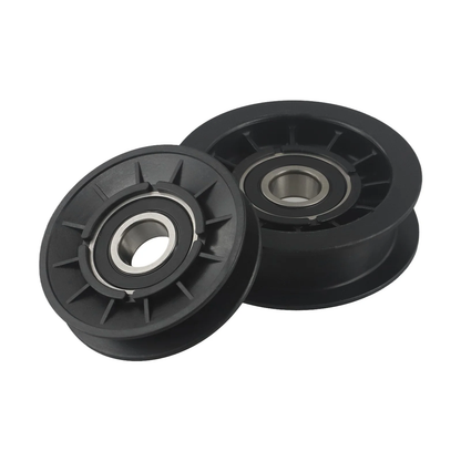 Idler Pulley Kit GX20286 GX20287 With Transmission Drive Belt GX20006 for John Deere Tractor 105 108 125 135 145 - KUDUPARTS