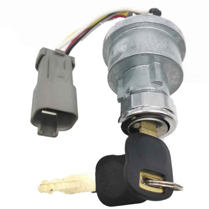 Interrupteur d'allumage 142-8858 avec 2 clés pour chargeur Caterpillar CAT 906 257B 267B 268B 420D