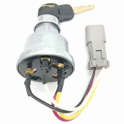 Interrupteur d'allumage 142-8858 avec 2 clés pour chargeur Caterpillar CAT 906 257B 267B 268B 420D