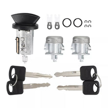 Cilindro de encendido y cerradura de puerta con 4 llaves 703362 para Ford F150 F250 F350 F450