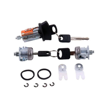 Cylindre de contact et de serrure de porte avec 4 clés 703362 pour Ford F150 F250 F350 F450