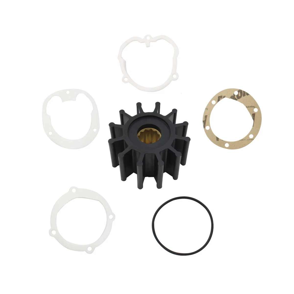Impeller Kit 3855546 3862281 3855546 for Volvo Penta Engine 2003T MD22A D2-55 D2-75 MD22B TMD22B