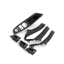 Ensemble de garniture de poignée de panneau de porte intérieure 51417225873 pour BMW 520i 525i 528i 530i 535i 535d 2.0L L4 2.5L 3.0L L6 2010-2016