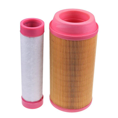 Inner & Outer Air Filter EPC046507 EPC046519 for John Deere Mower 1503 1504 1510 1512 1902 1903 - KUDUPARTS